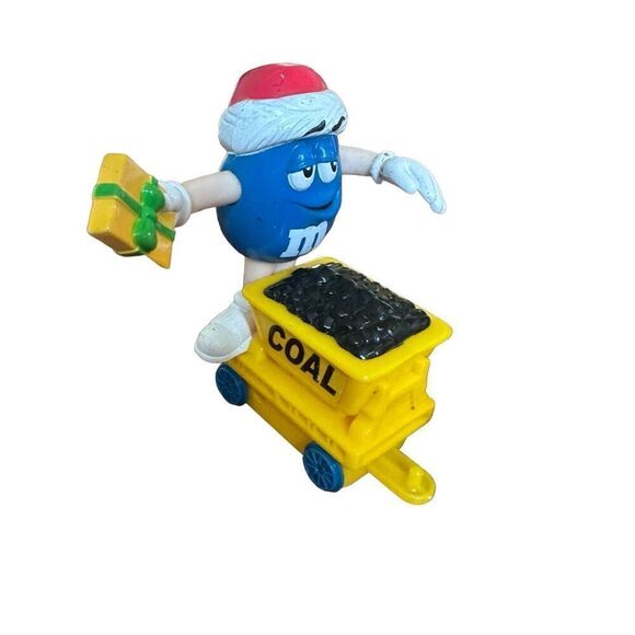 M&M Christmas Train Series 1 Engine Cars 1-6 Holiday Car Set Toppers missing cab - Picture 9 of 9